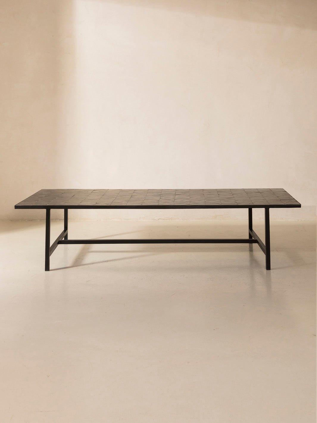 Table basse zellige noir