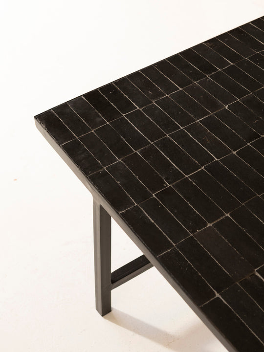 Mesa de centro Zellige negro