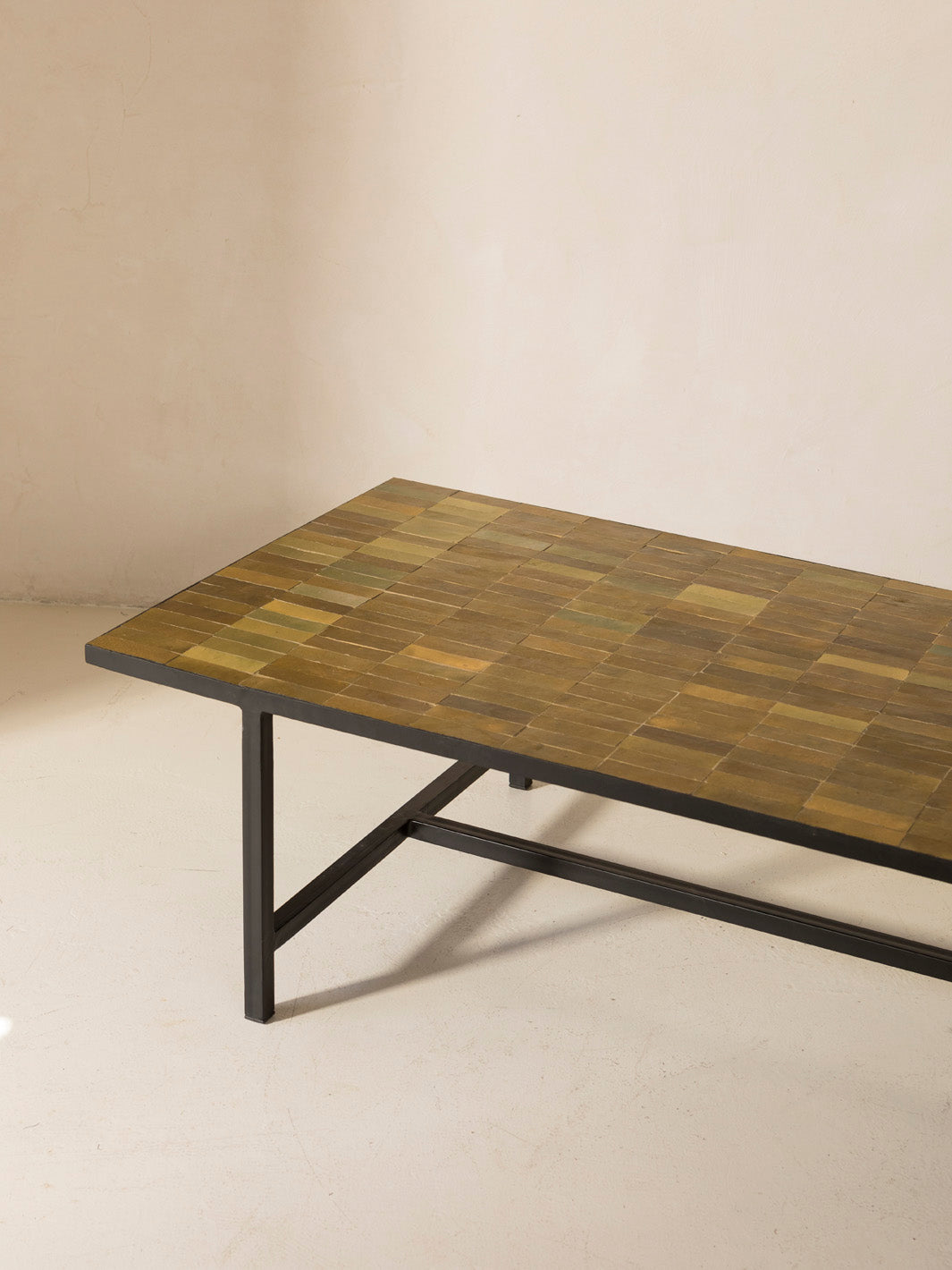 Mesa de centro Zellige Olive 180x70x40cm