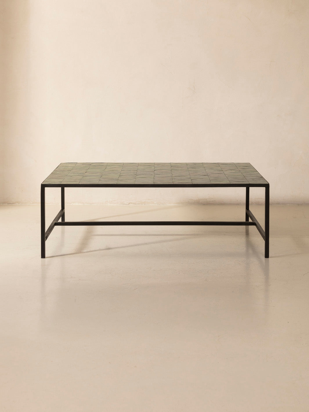 Zellige Verde Forest coffee table 120x80x42cm