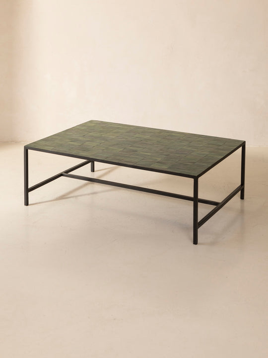 Zellige Green Forest Coffee Table