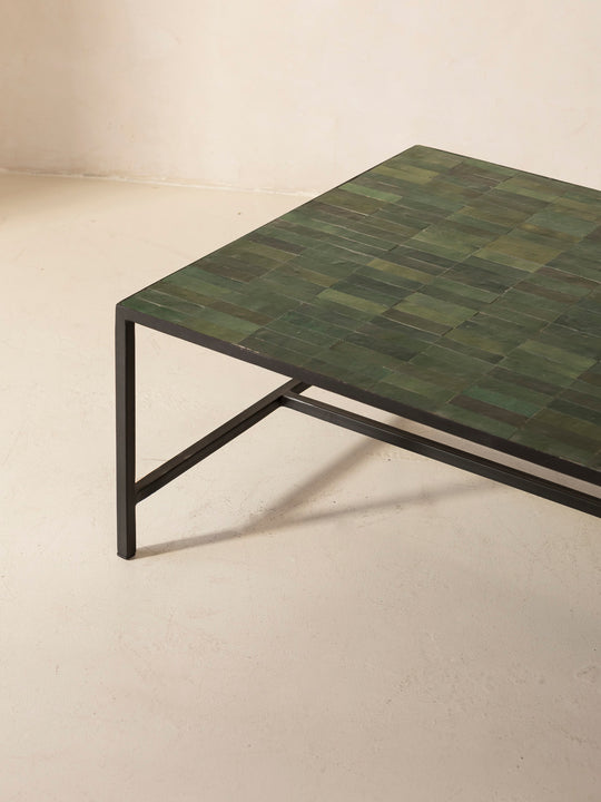 Zellige Green Forest Coffee Table