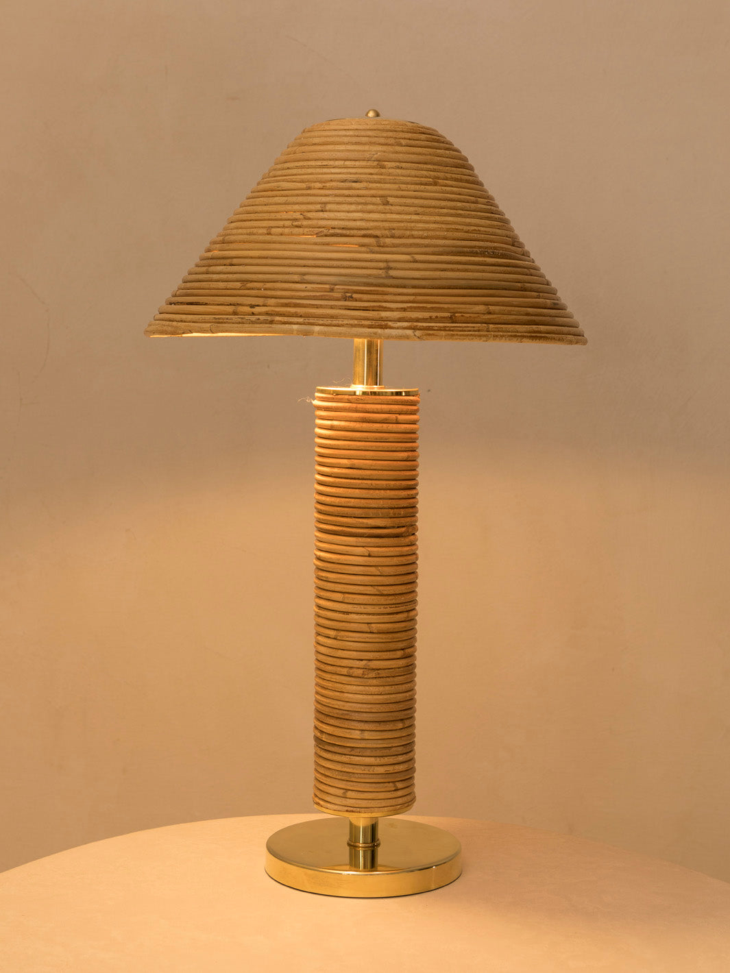 Italian China Boy Palm Beach Regency Style Lamp