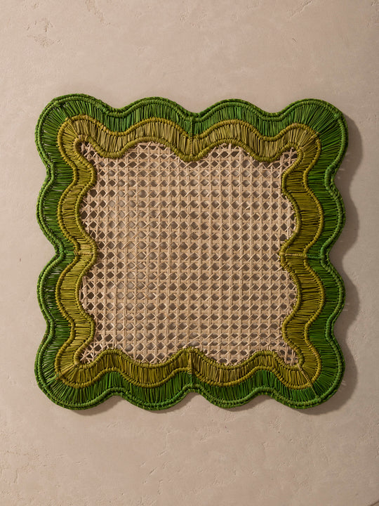 Olive Green Wavy Individual