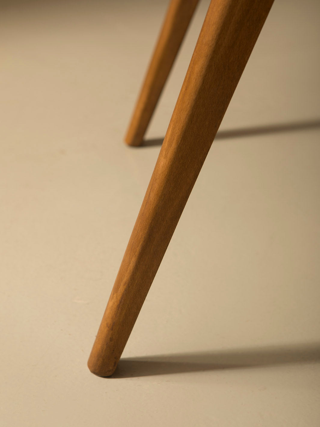 Italian nude bouclé chair