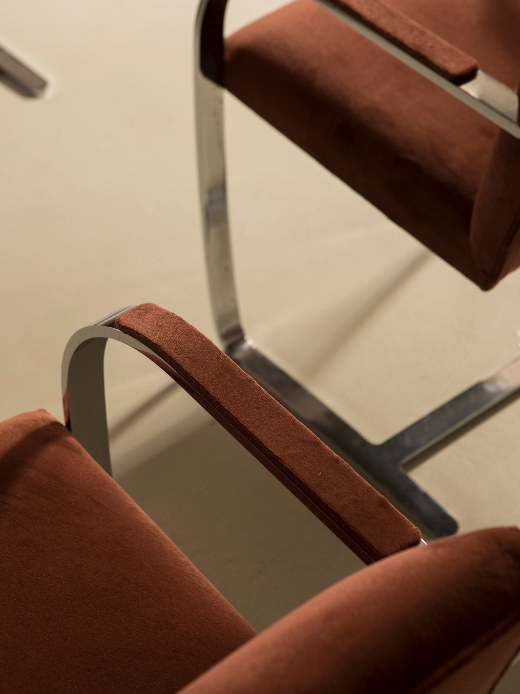 Juego 10 sillas “Brno” Flat-Bar de Mies van der Rohe para Knoll