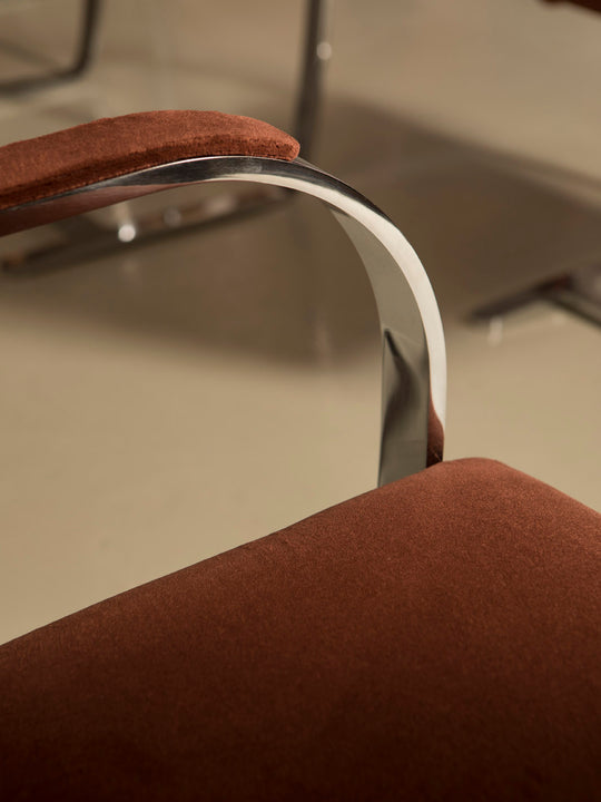 Juego 10 sillas “Brno” Flat-Bar de Mies van der Rohe para Knoll