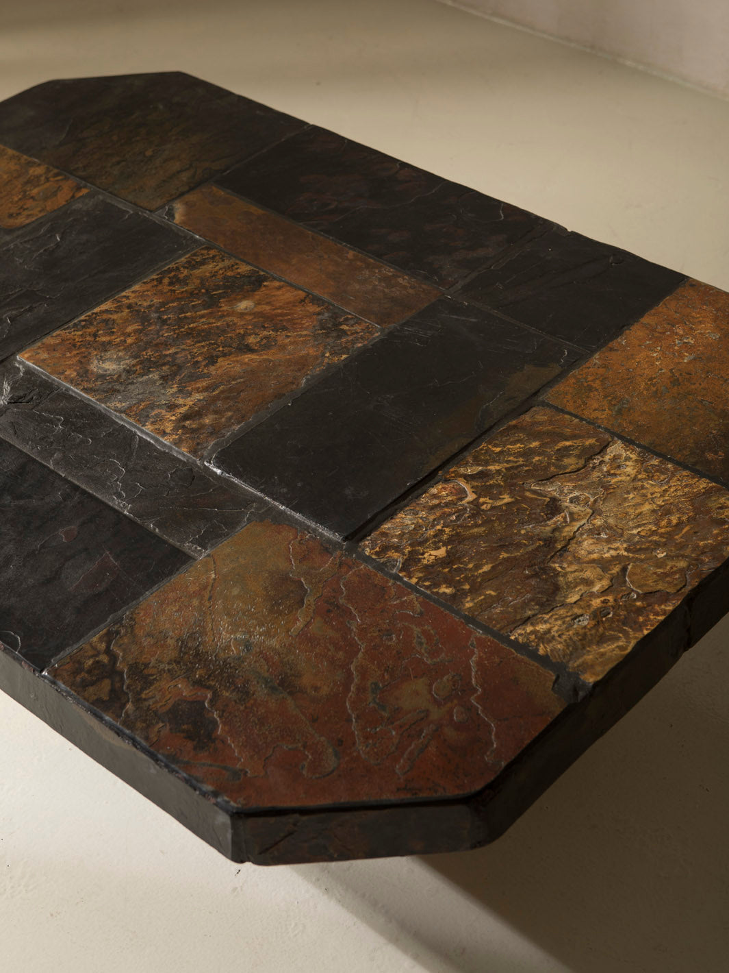 Mesa piedra Bélgica años 70