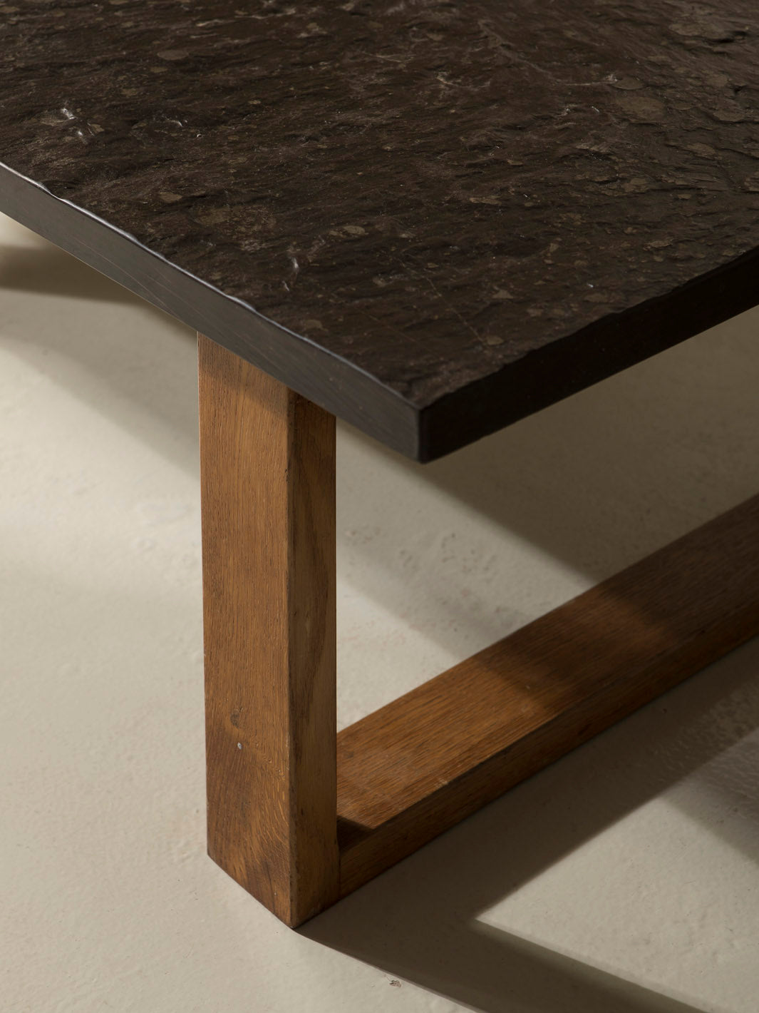 Mesa pizarra rectangular Suiza años 60