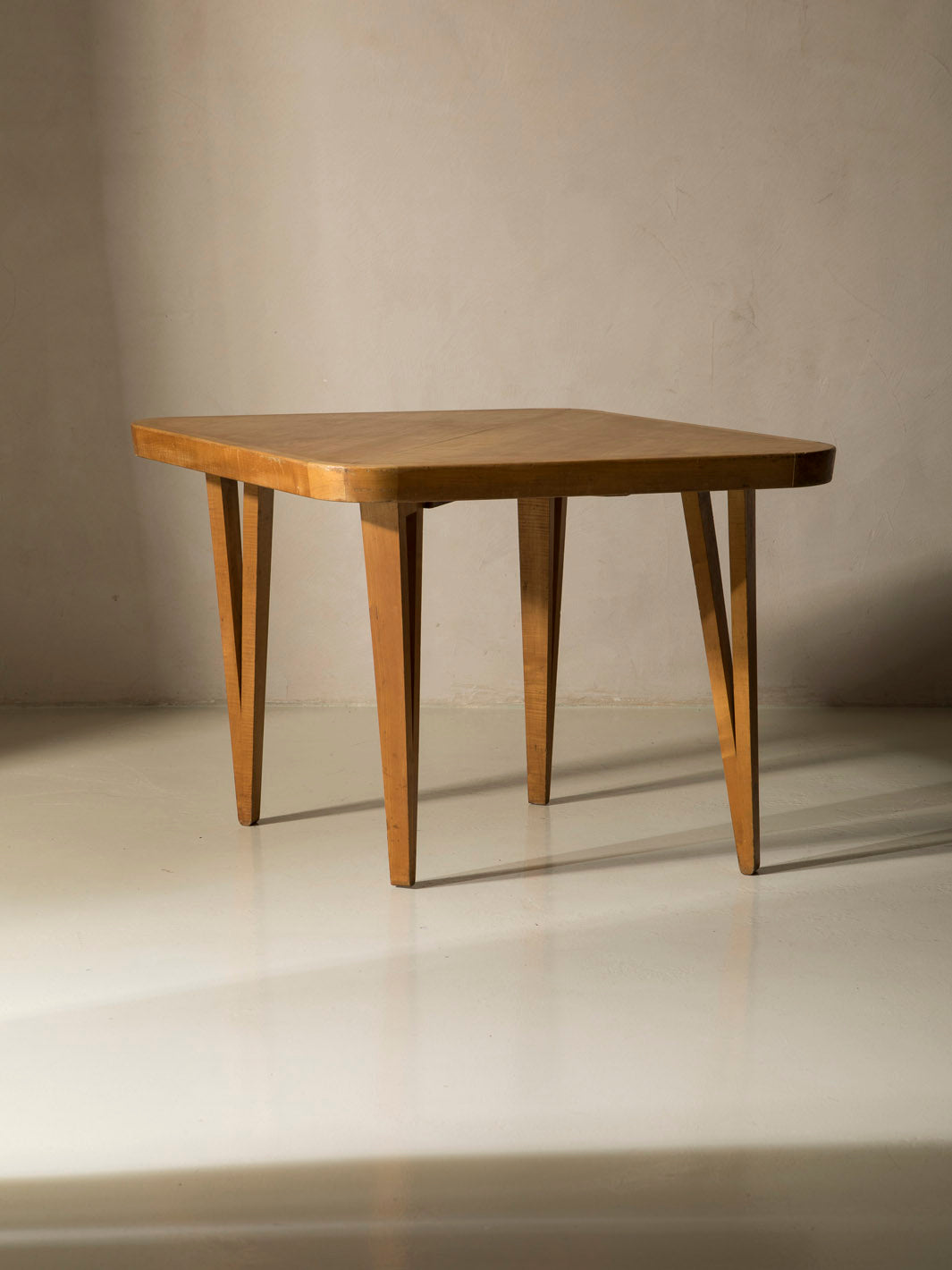 Walnut table from the 1950s