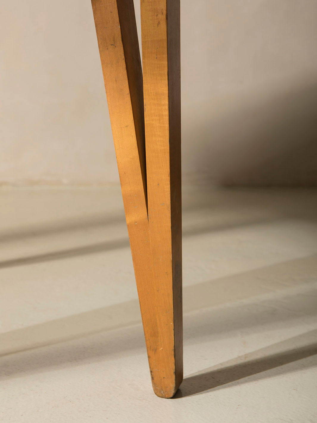 Walnut table from the 1950s