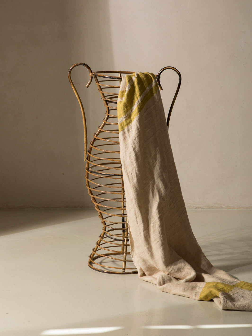 Rattan vessel from the 1950s
