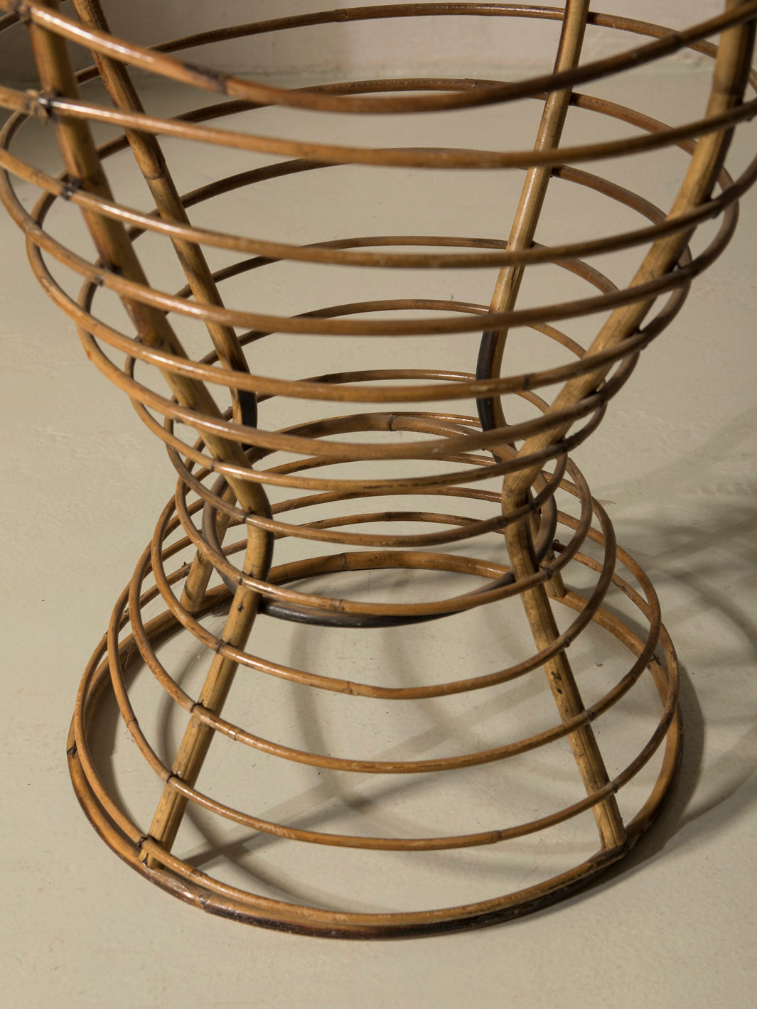 Rattan vessel from the 1950s