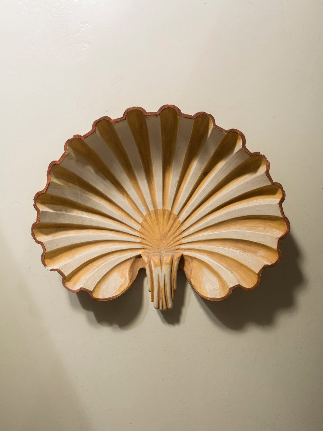 Pair of Coquilles sculptures, Provence, 1940s