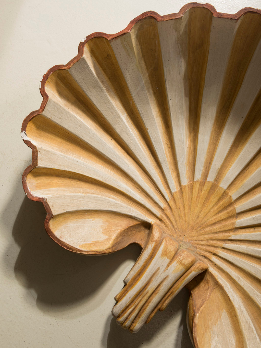 Pair of Coquilles sculptures, Provence, 1940s