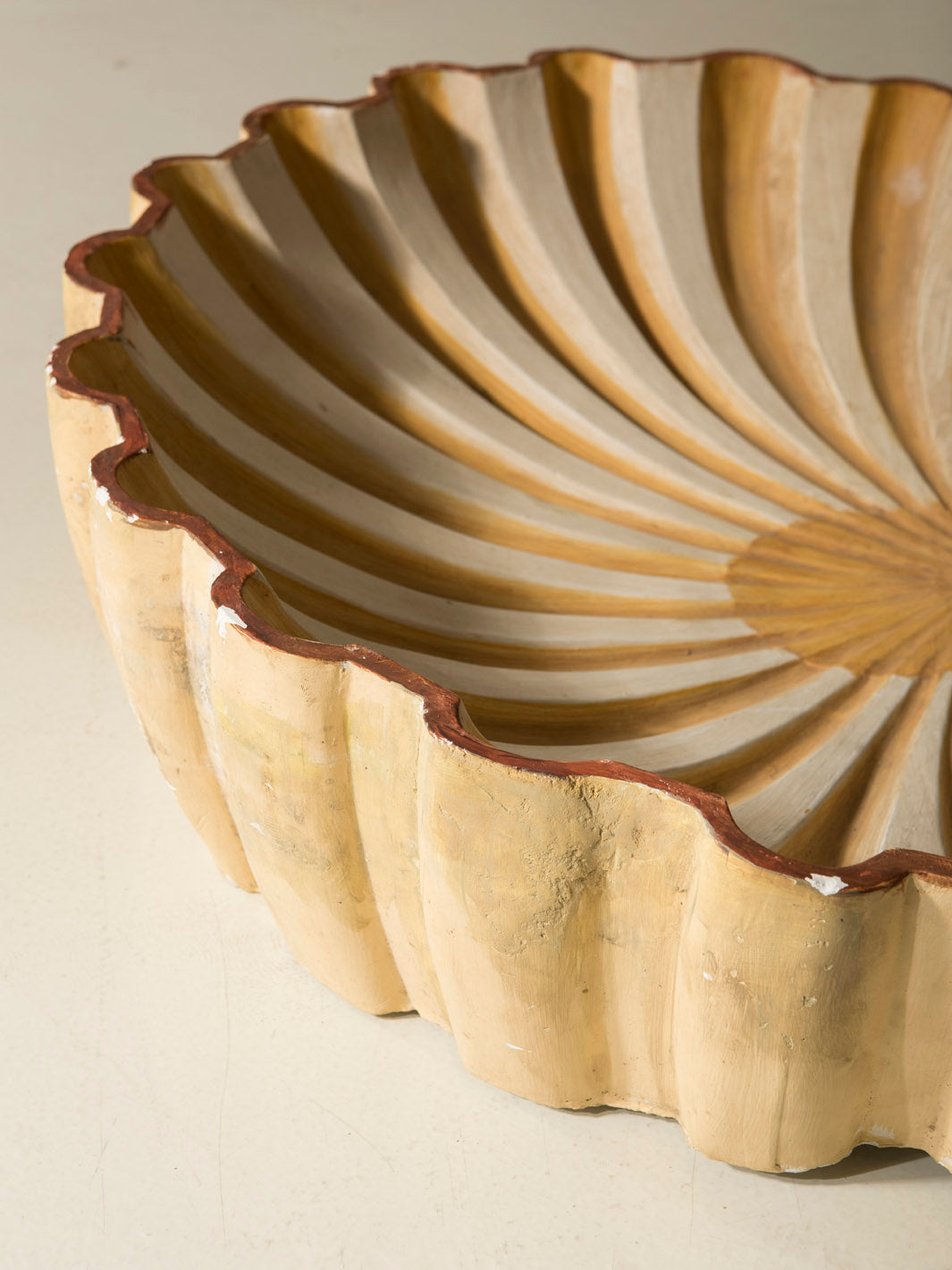 Pair of Coquilles sculptures, Provence, 1940s