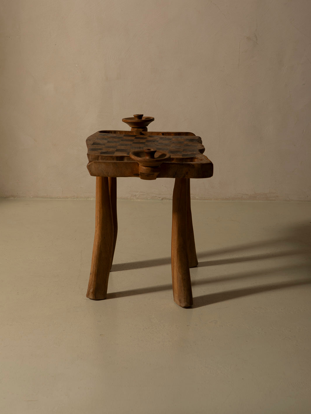 Brutalist game table, France, 1950s
