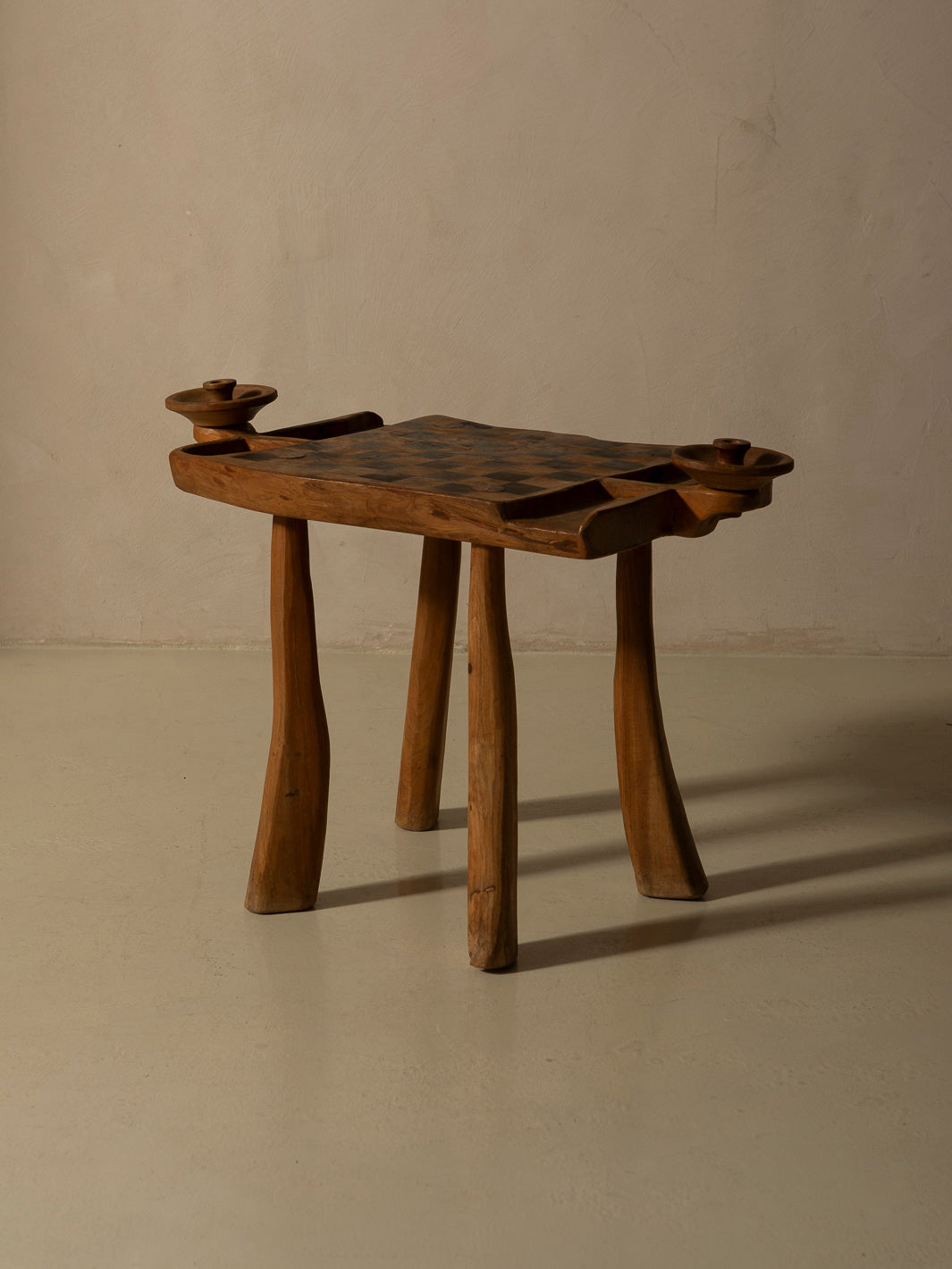 Brutalist game table, France, 1950s
