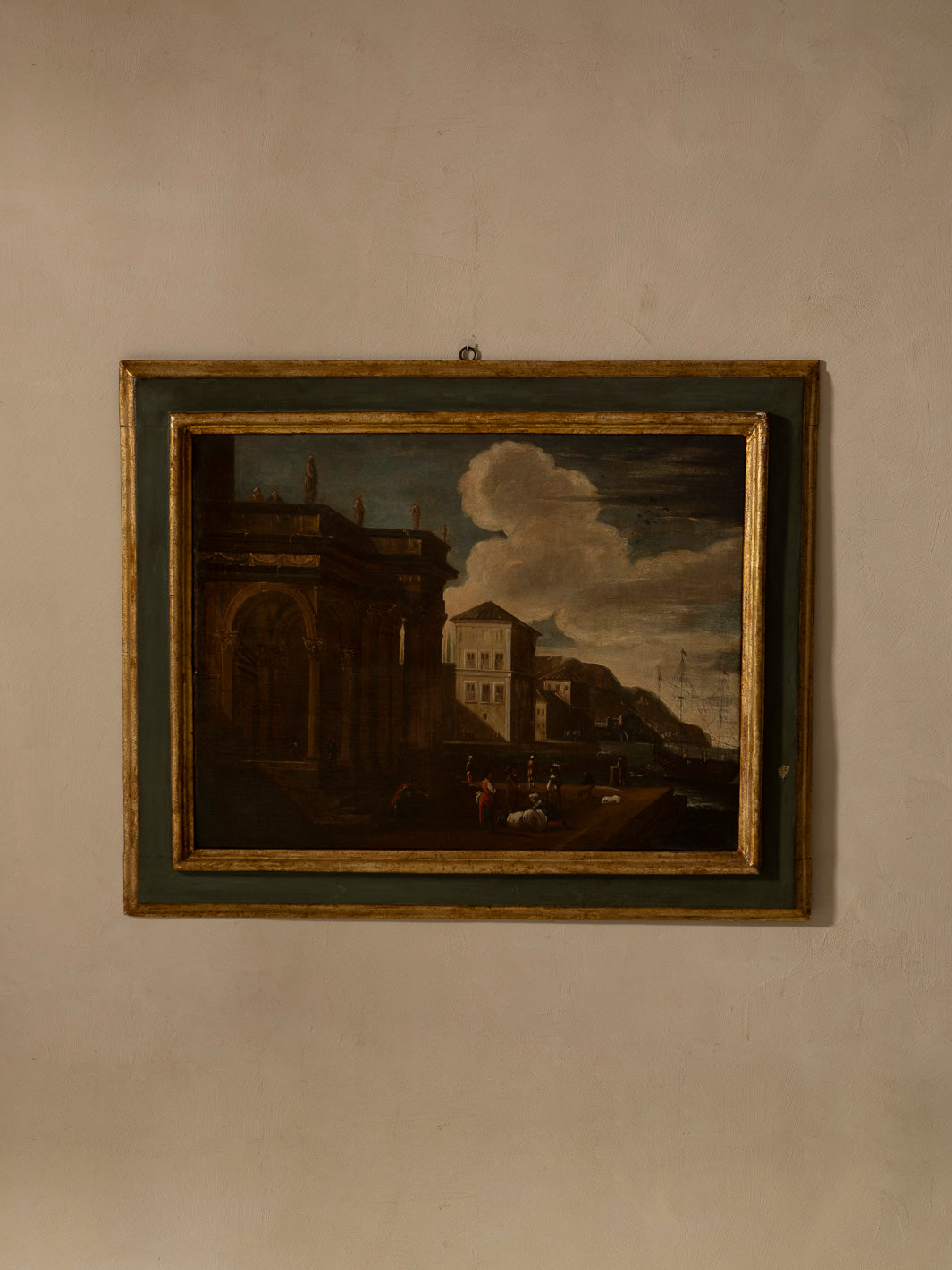 Architectural capriccio, school of Alessandro Salucci, 18th century, no. 1