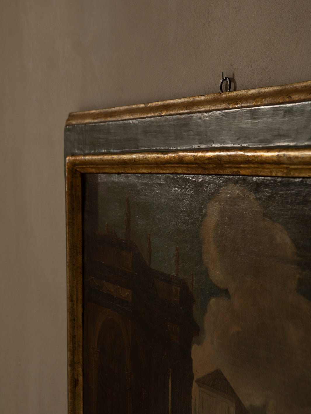 Architectural capriccio, school of Alessandro Salucci, 18th century, no. 1