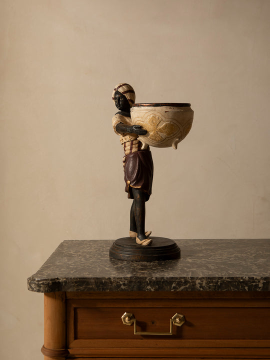 Pair of decorative figures, 1940s