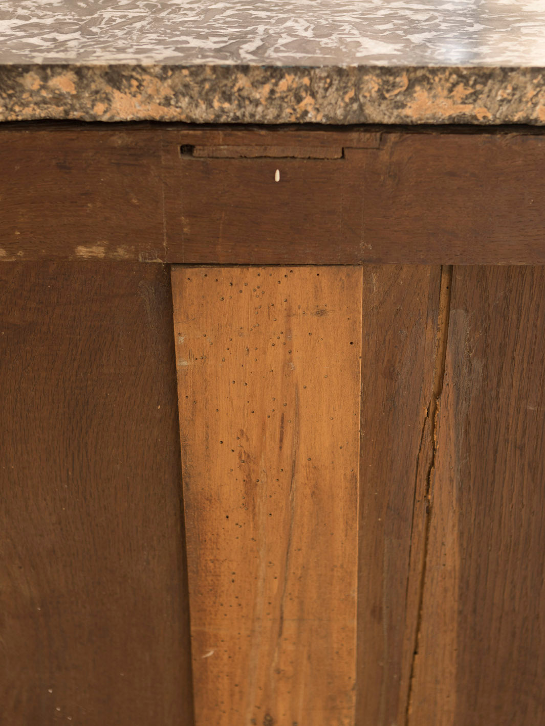 Louis XVI walnut chest of drawers, 19th century