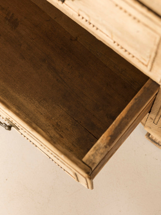 Liege chest of drawers 19th century washed chestnut