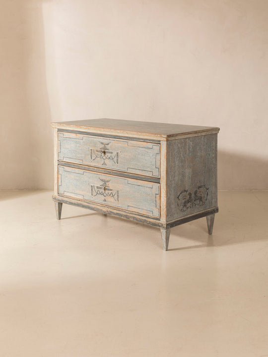 19th century German Neoclassical chest of drawers 