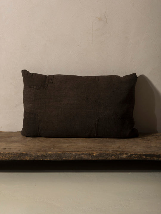 Almohadón Isabelle Yamamoto Dark cacao 80x50cm.