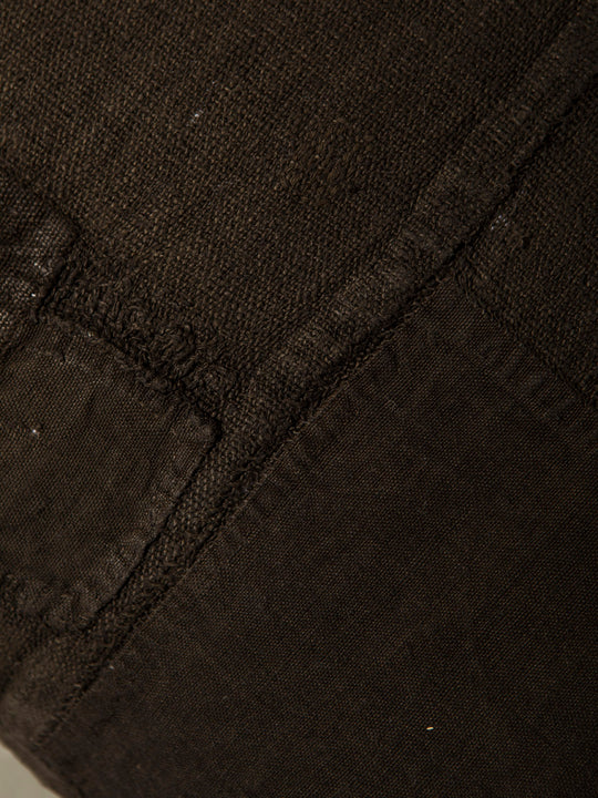 Almohadón Isabelle Yamamoto Dark cacao 80x50cm.