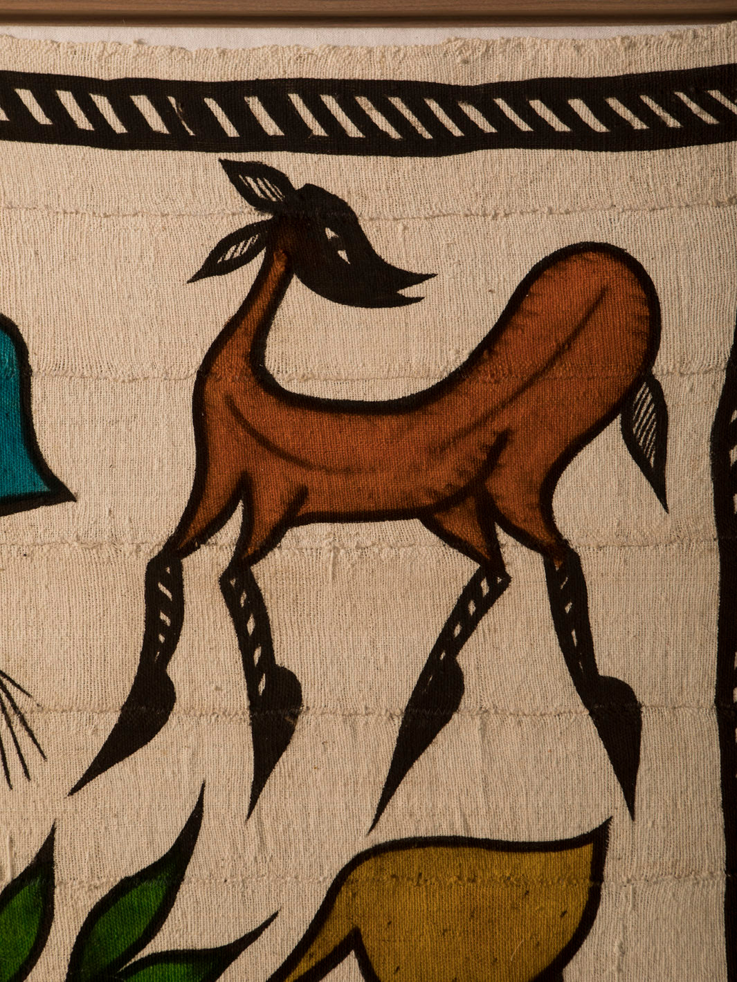 Pintura Bogolán africano 167x123cm