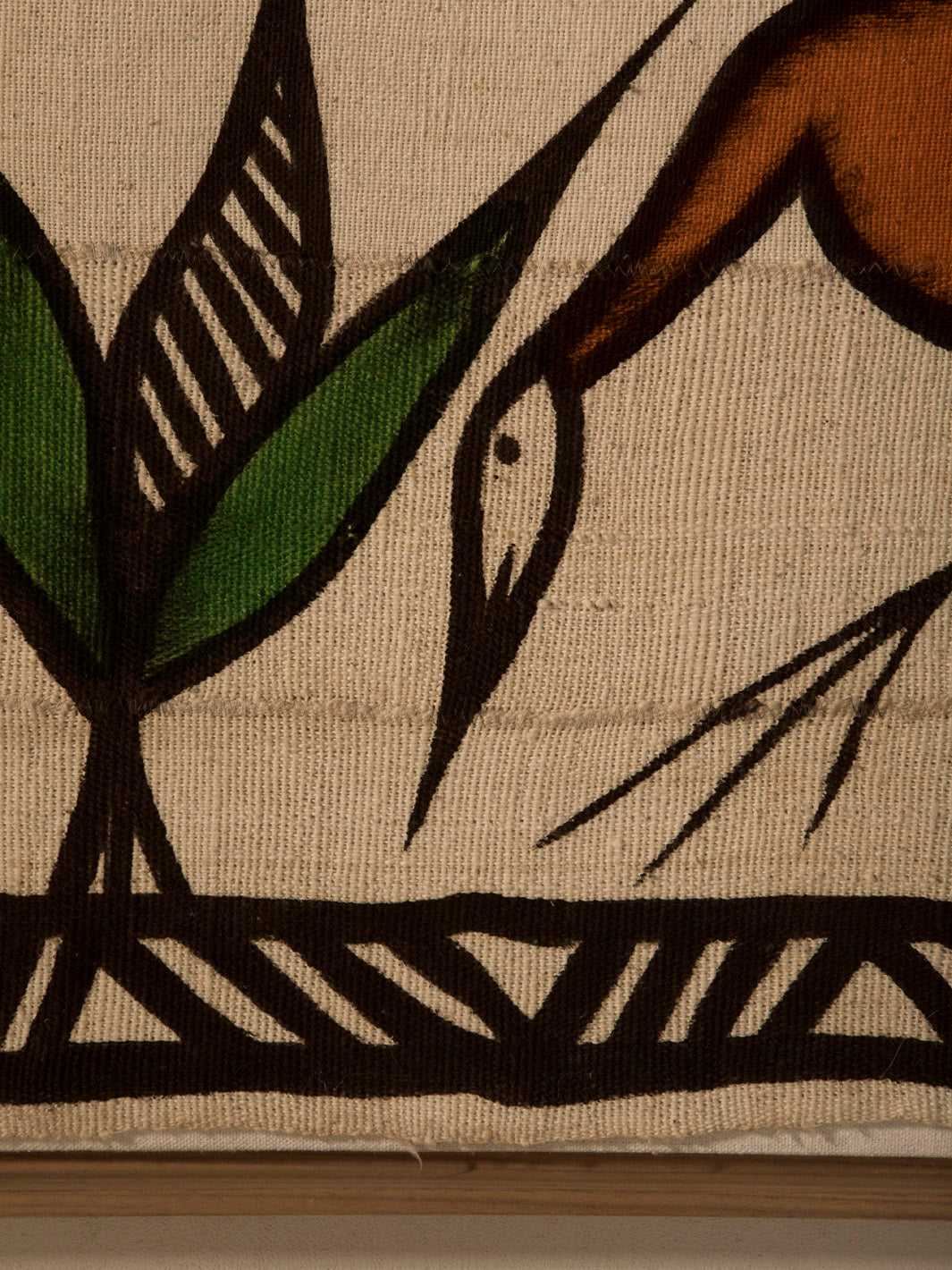 Pintura Bogolán africano 159x116cm