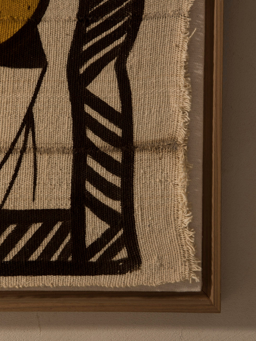 Pintura Bogolán africano 159x116cm