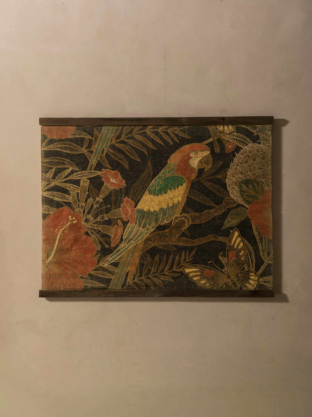 Perroquet flower (90x120 cm)