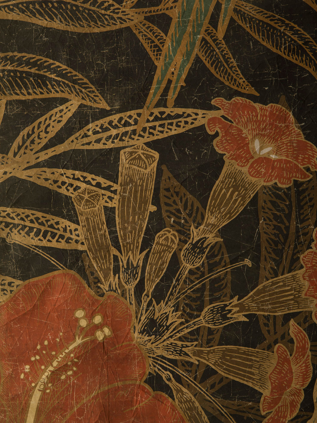 Perroquet flower (90x120 cm)