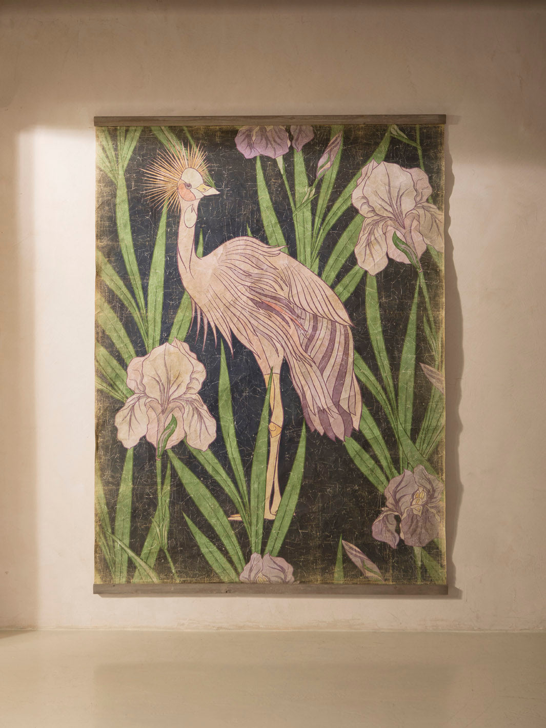 Oiseau Mauve 150x200cm.