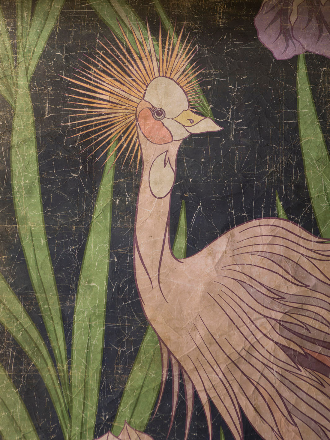 Oiseau Mauve 150x200cm.