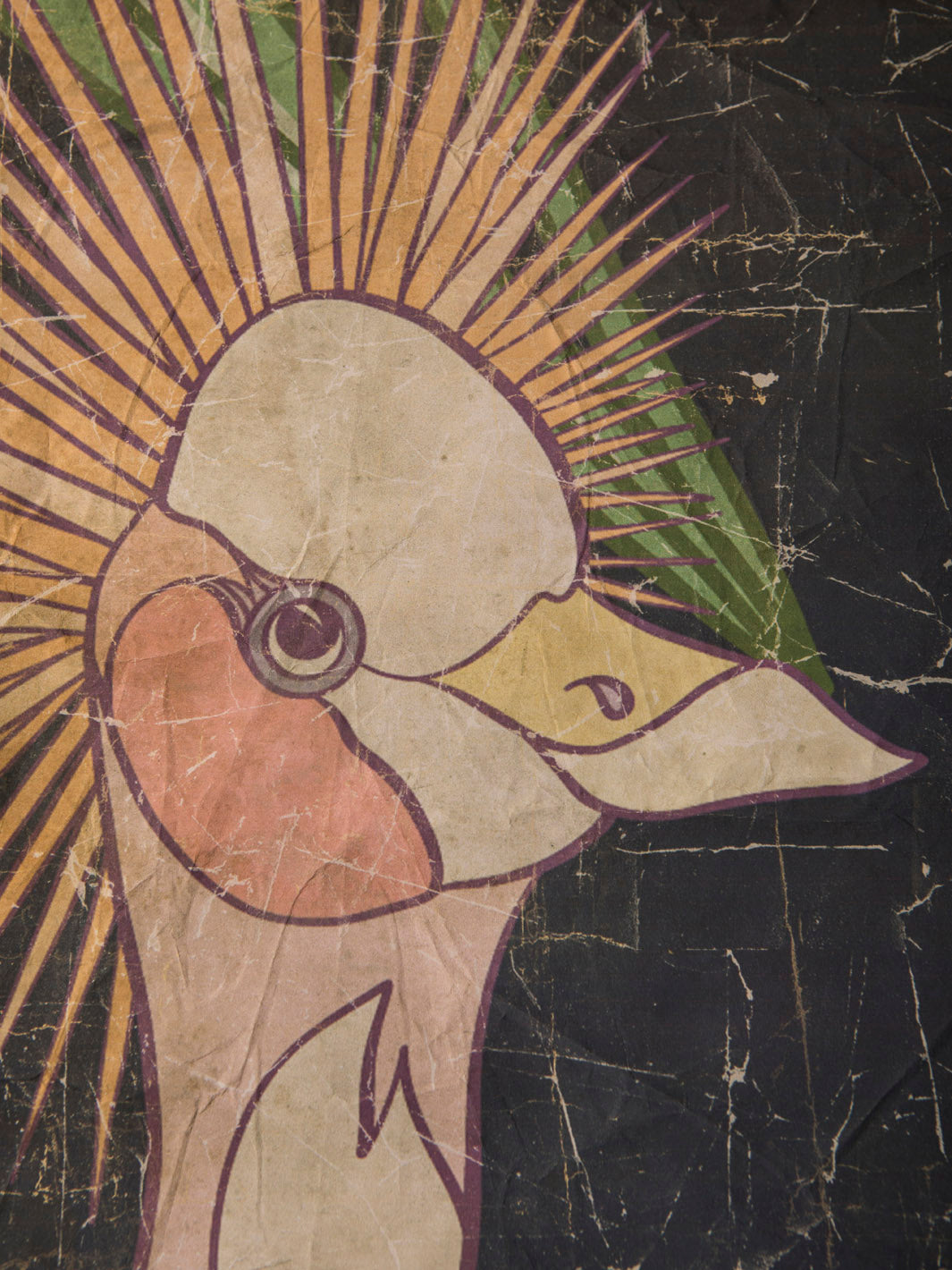 Oiseau Mauve 150x200cm.