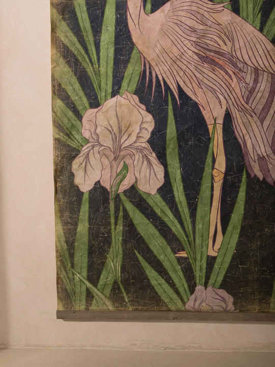 Oiseau Mauve 150x200cm.
