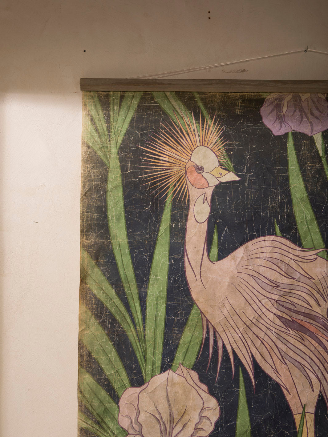 Oiseau Mauve 150x200cm.