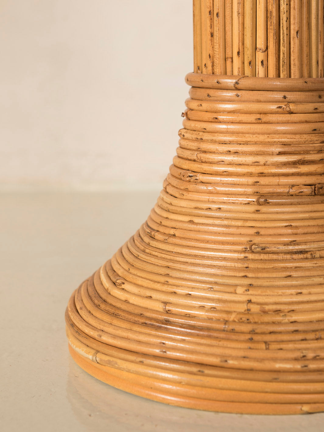 Lámpara de sobremesa Palmera Ratán