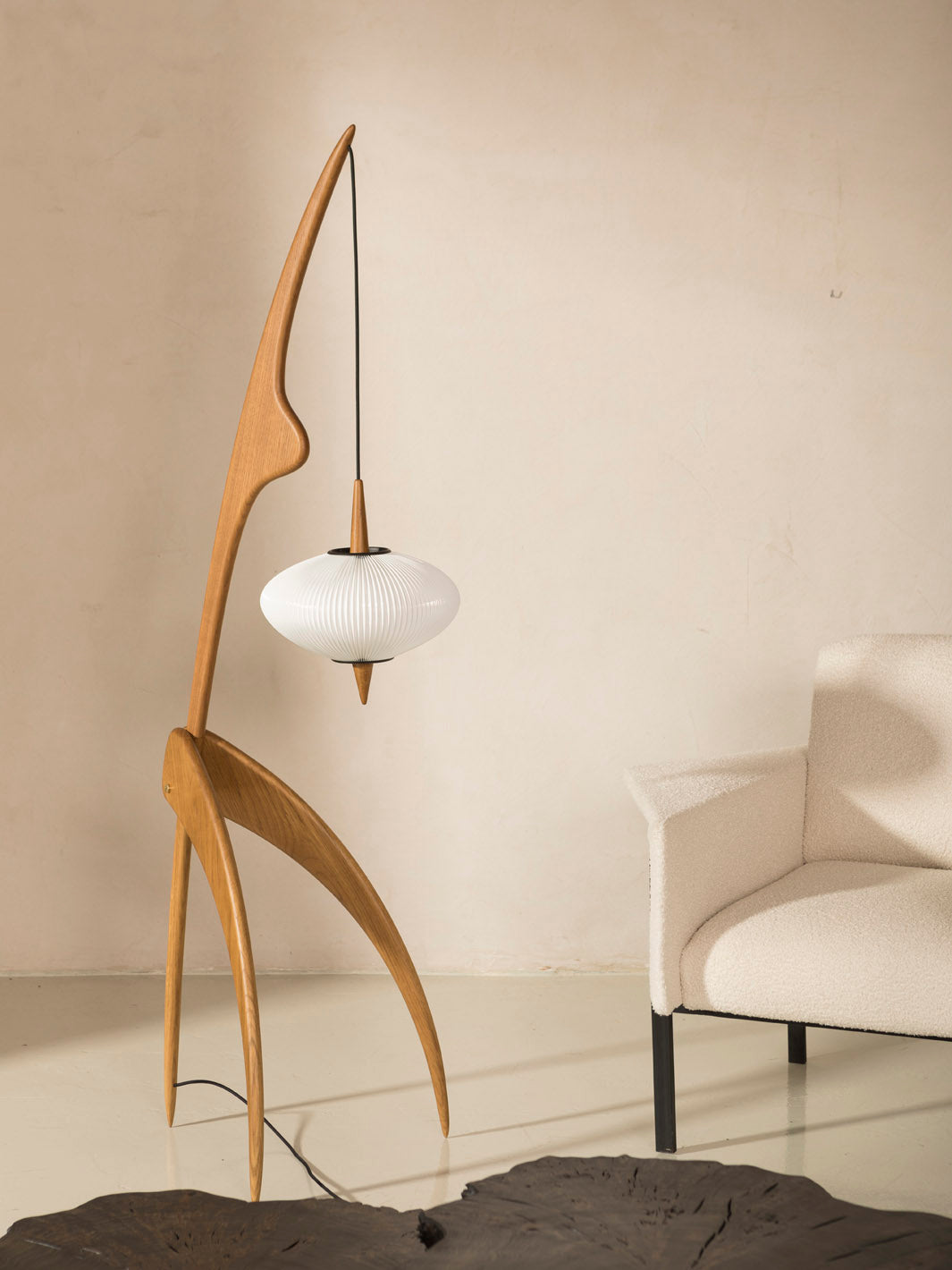"Praying Mantis" Lamp #14.950 by Rispal Oak