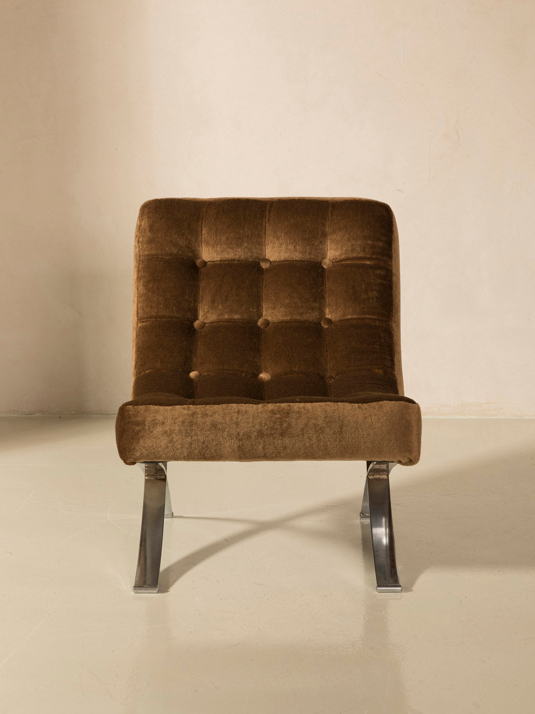 Pair of Cromo Italia armchairs from the 70s, Italy