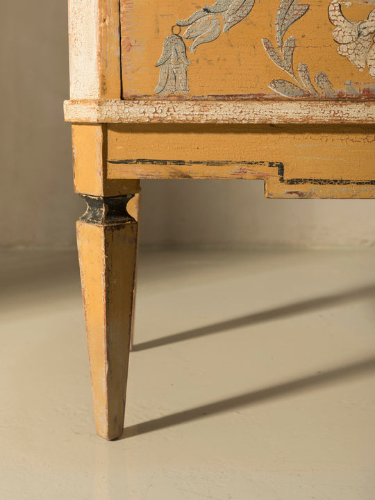 Arles yellow bedside table