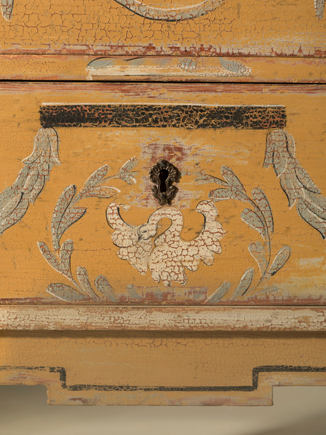 Arles yellow bedside table