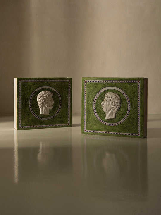 Pair of vase sculptures from Paris, 1940s
