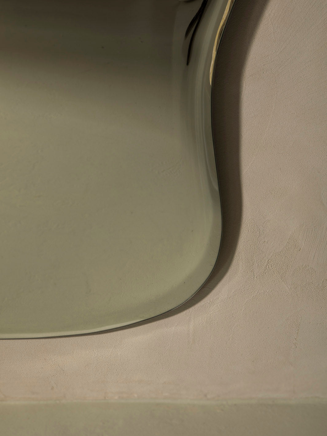Contemporary Concave Mercury Mirror Italy