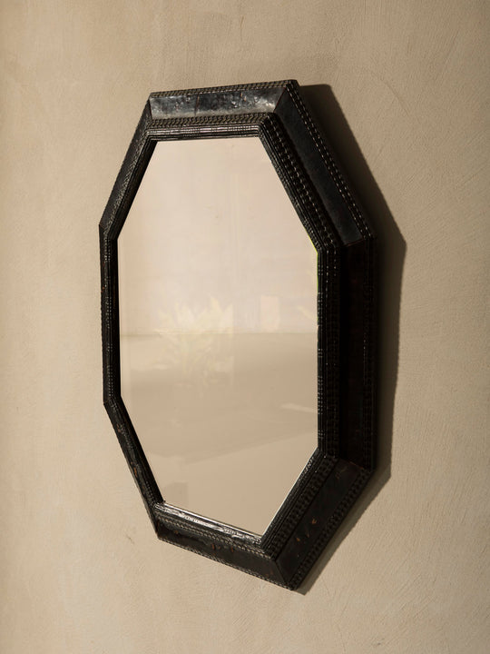 Paire de miroirs tortues Maison RG des années 1940