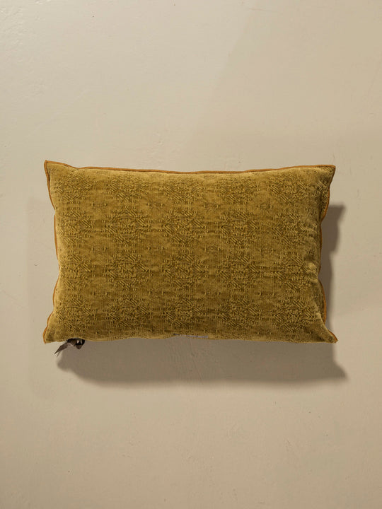 Kilim Cushion Ocher Maison de Vacances
