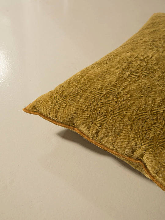 Kilim Cushion Ocher Maison de Vacances
